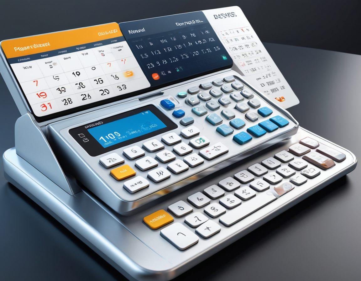 A visually engaging depiction of automated payment systems in action, featuring a user-friendly interface displaying various subscription options, along with icons of calendars and payment methods. Incorporate a flowing digital network symbolizing seamless transactions and renewal strategies. The background should be dynamic and modern, conveying a sense of efficiency and technology. super-realistic. vibrant colors. 3D.